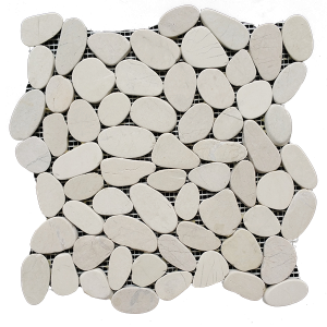 White Pebbles PNG Clipart Background