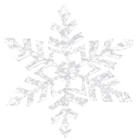 White Snowflake Background PNG Image