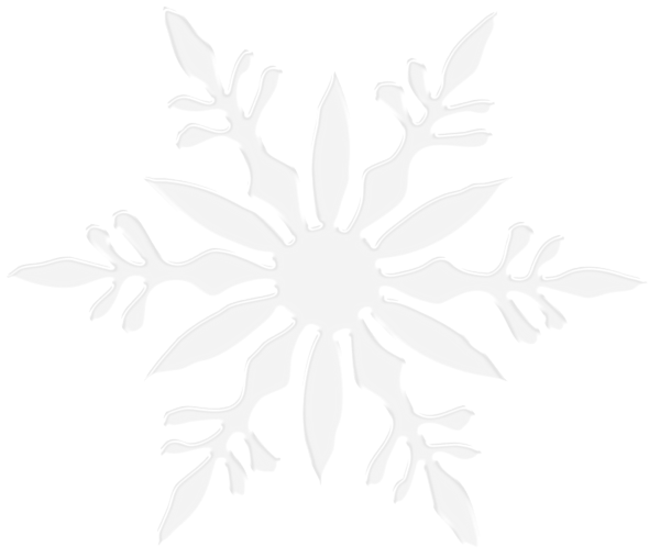 White Snowflake PNG Images HD