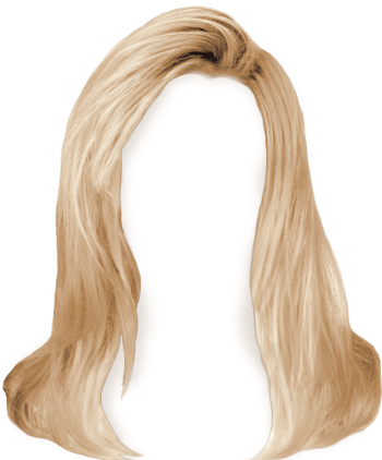 Wig Blond Long PNG Images Transparent Background  PNG Play