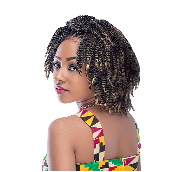 Woman Afro Hair Style PNG HD Quality