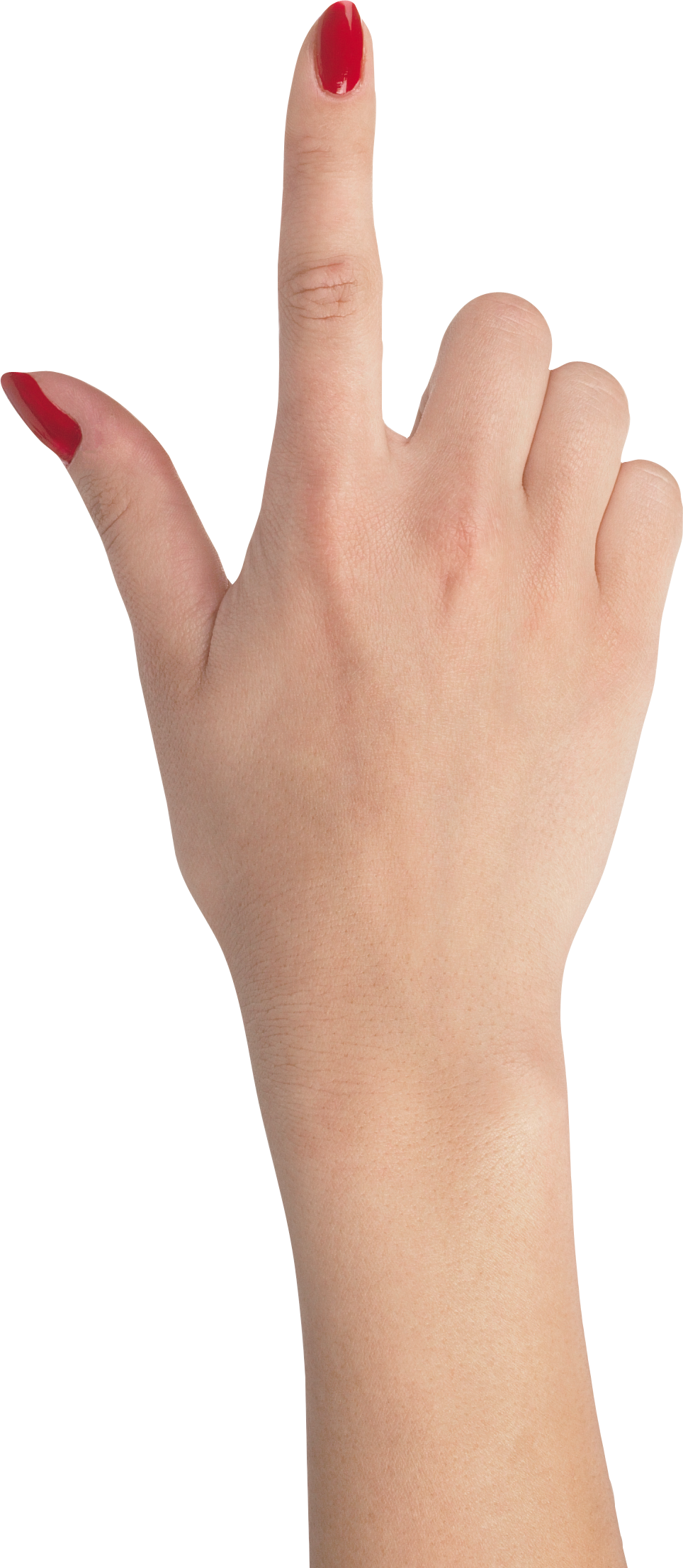 Woman Pointing Finger PNG Photo Image