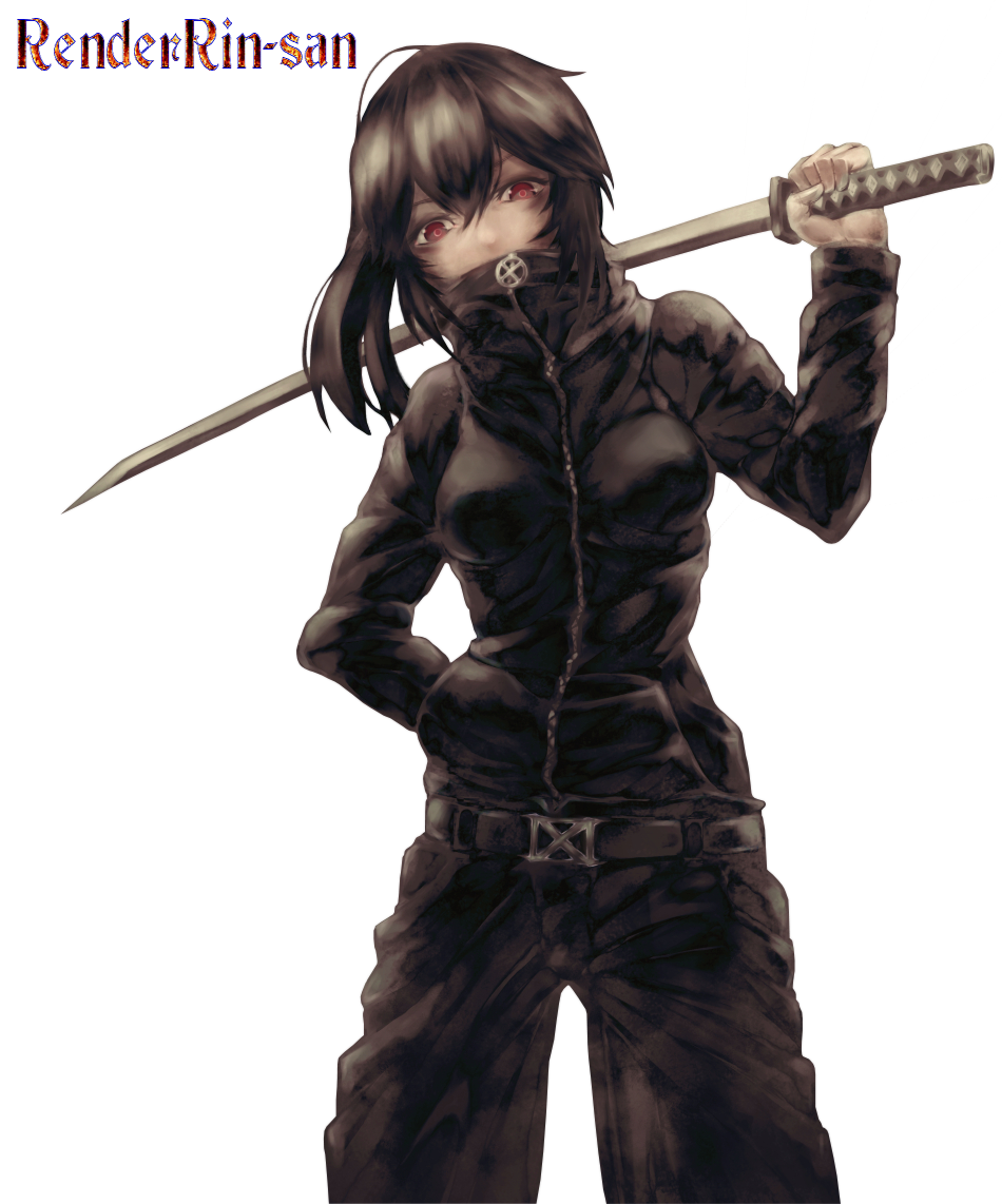 Woman With Long Sword Transparent File