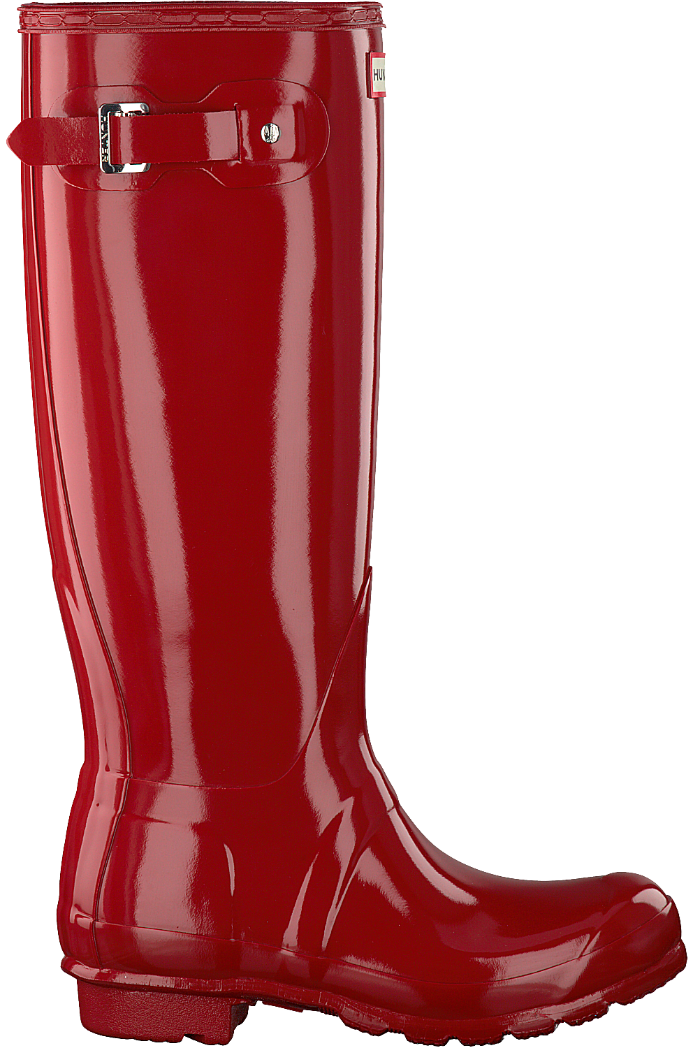 Women Red Boots Transparent File