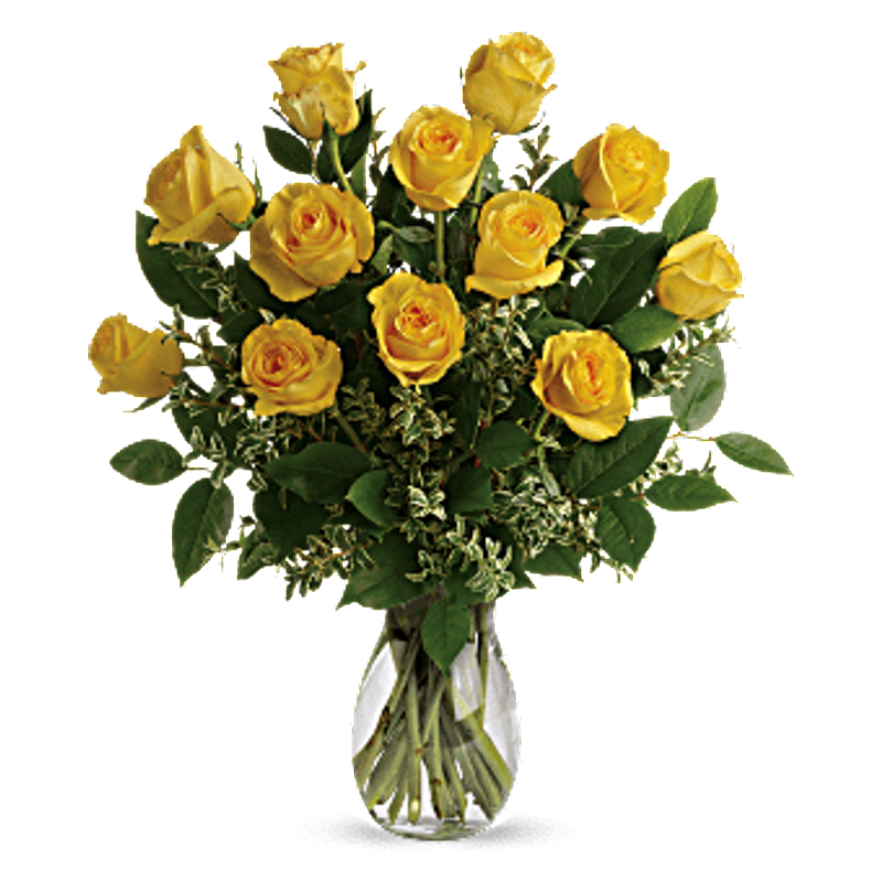 Yellow Bouquet PNG Clipart Background