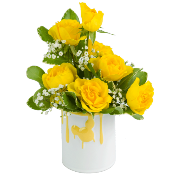 Yellow Bouquet PNG Pic Background