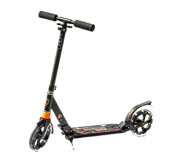 3 Wheel Pick Scooter PNG Photo Image