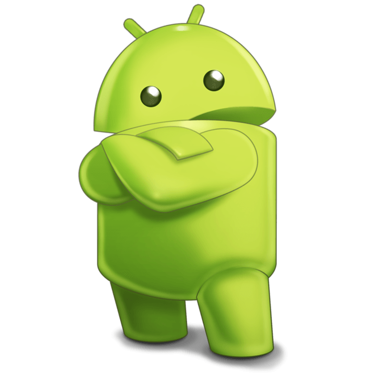 Android Robot Фон PNG Image