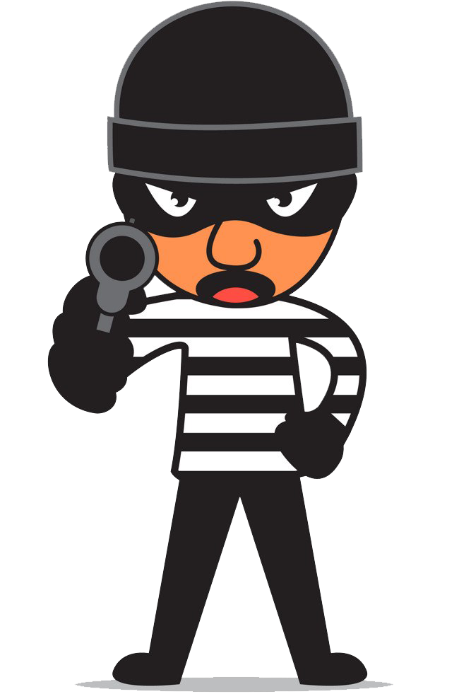 Armed Robber PNG HD Quality