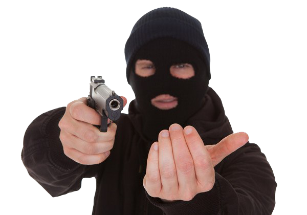 Armed Robber Transparent PNG