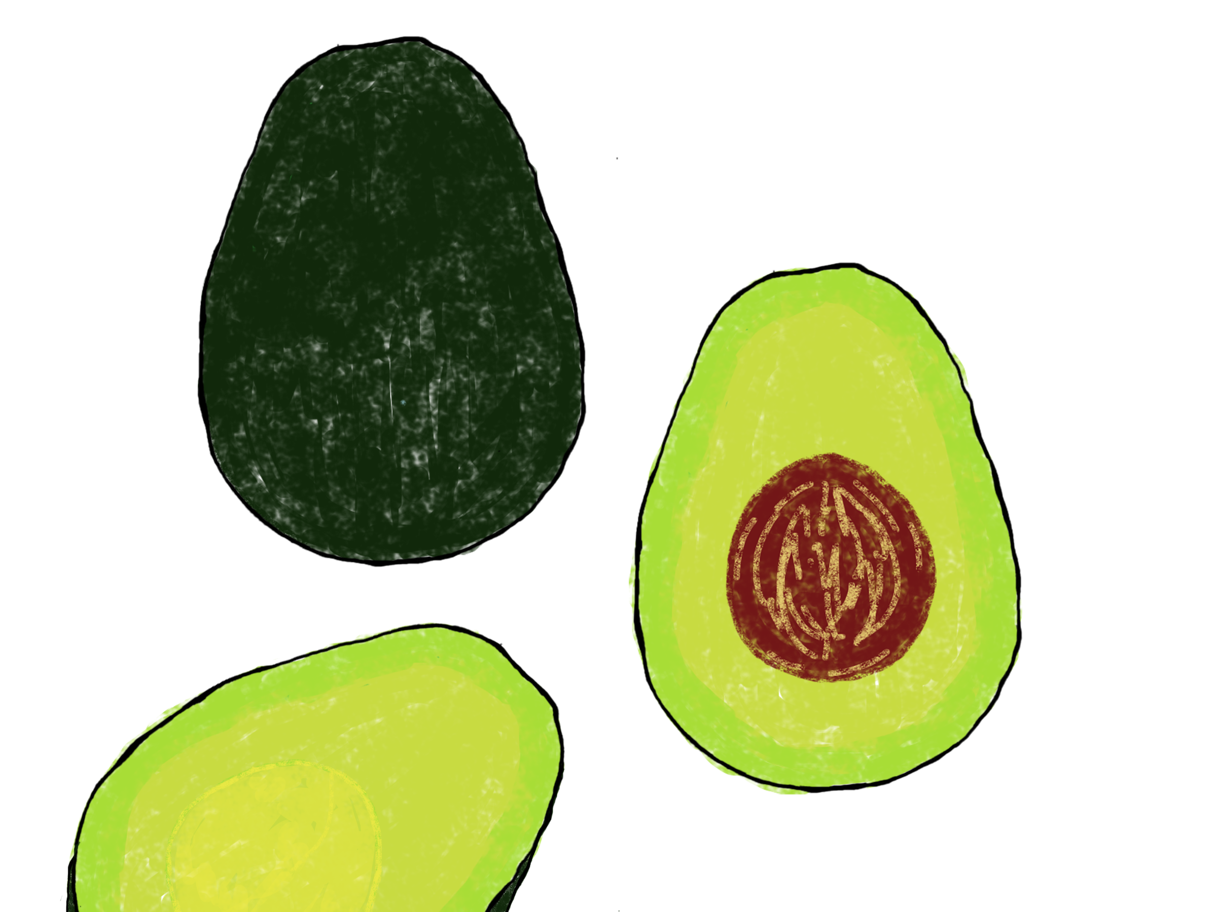 รูปภาพ Png Avocado