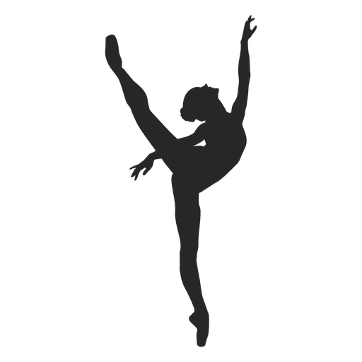 Ballet Dancer Silhouette PNG Photos