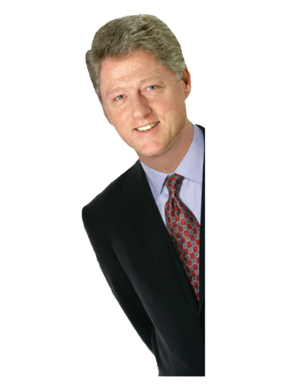 Bill Clinton PNG Clipart Background