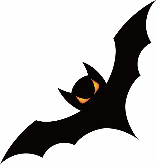Black Bat Transparent Background