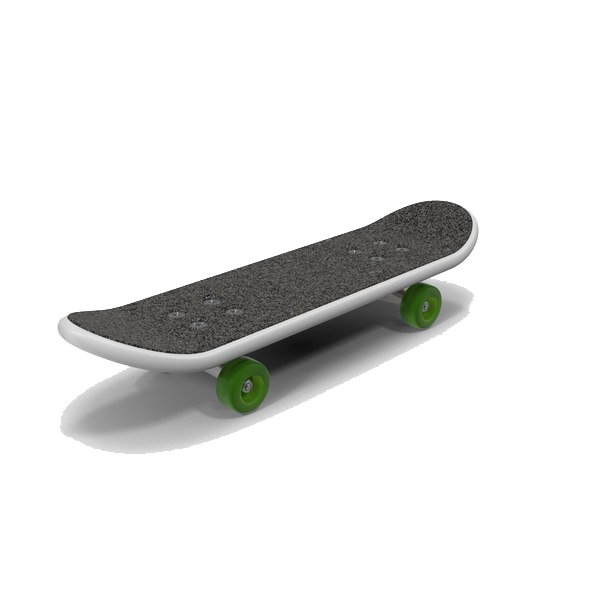 Black Skateboard transparan gratis PNG