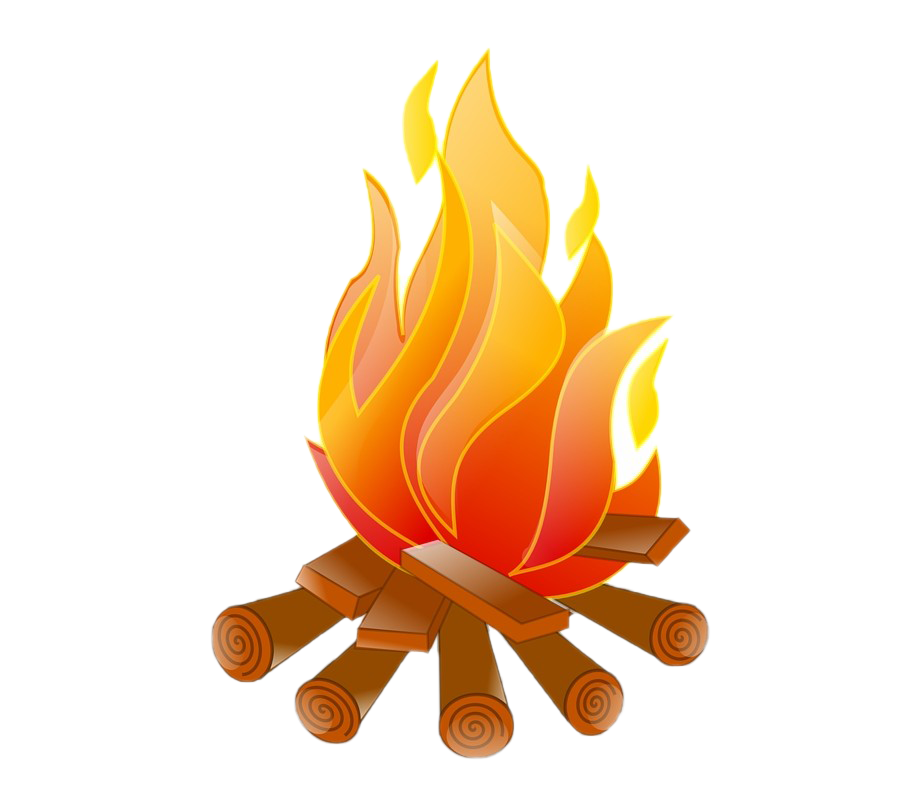 Bonfire Background PNG Image