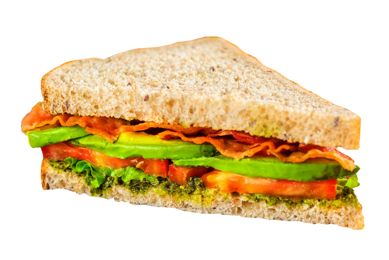 Bread Sandwich gambar transparans