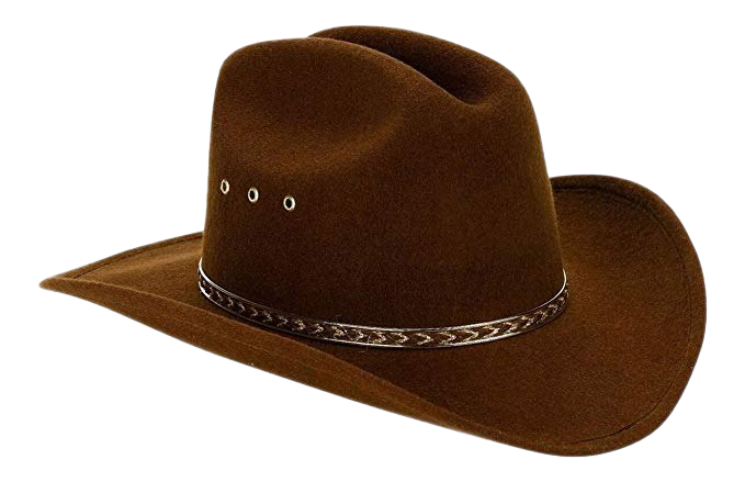 Brown Cowboy Hat Transparent Free PNG