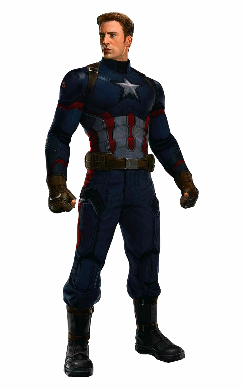 Capitán América Infinity War PNG Fondo de Clipart