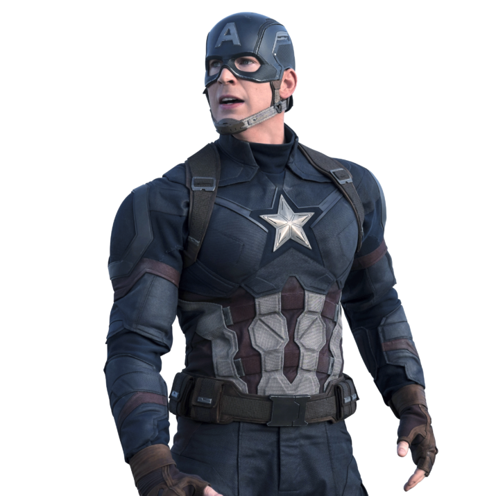 Capitán América Infinity War transparente gratis PNG