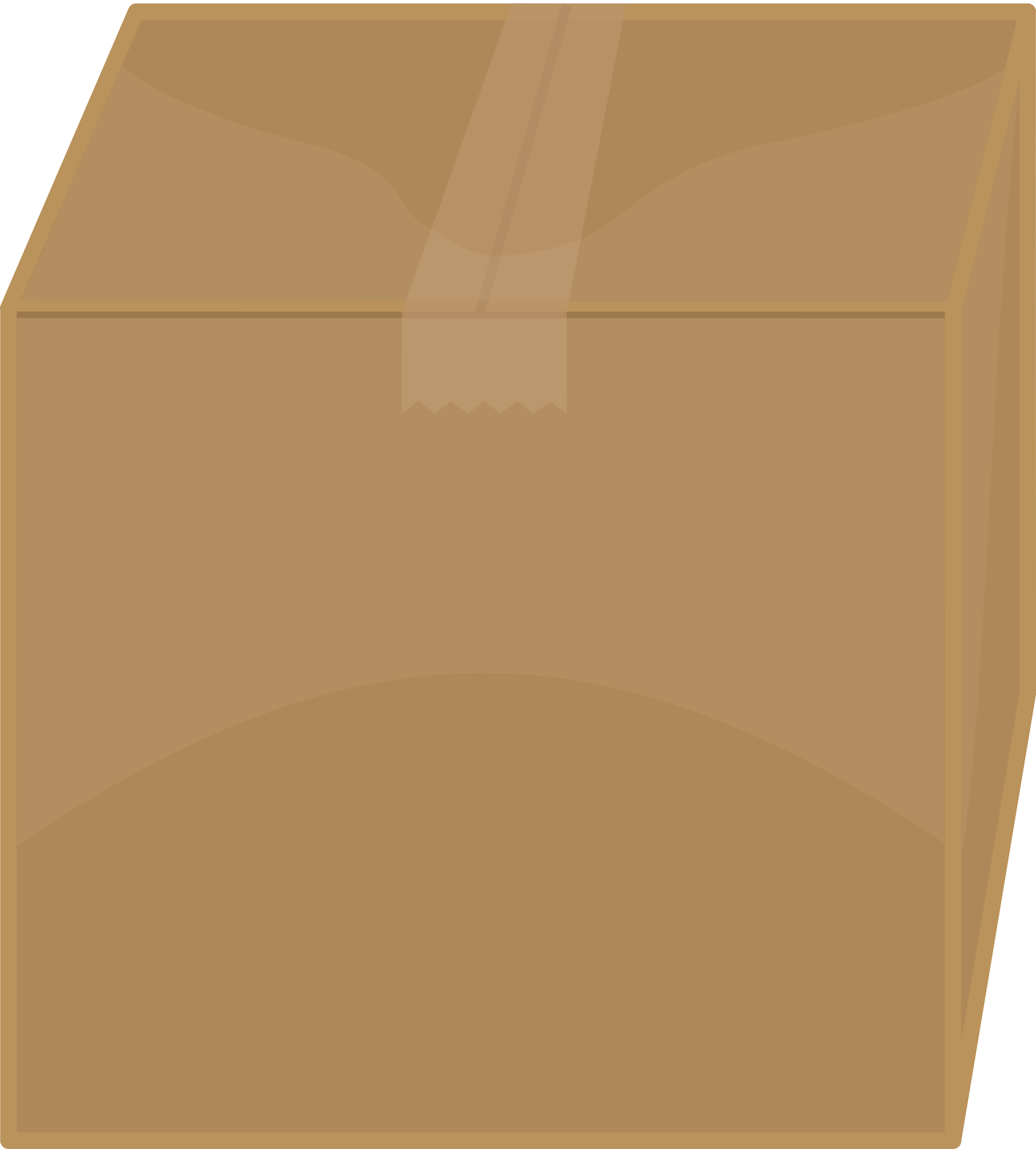 Cardboard Box Transparent PNG