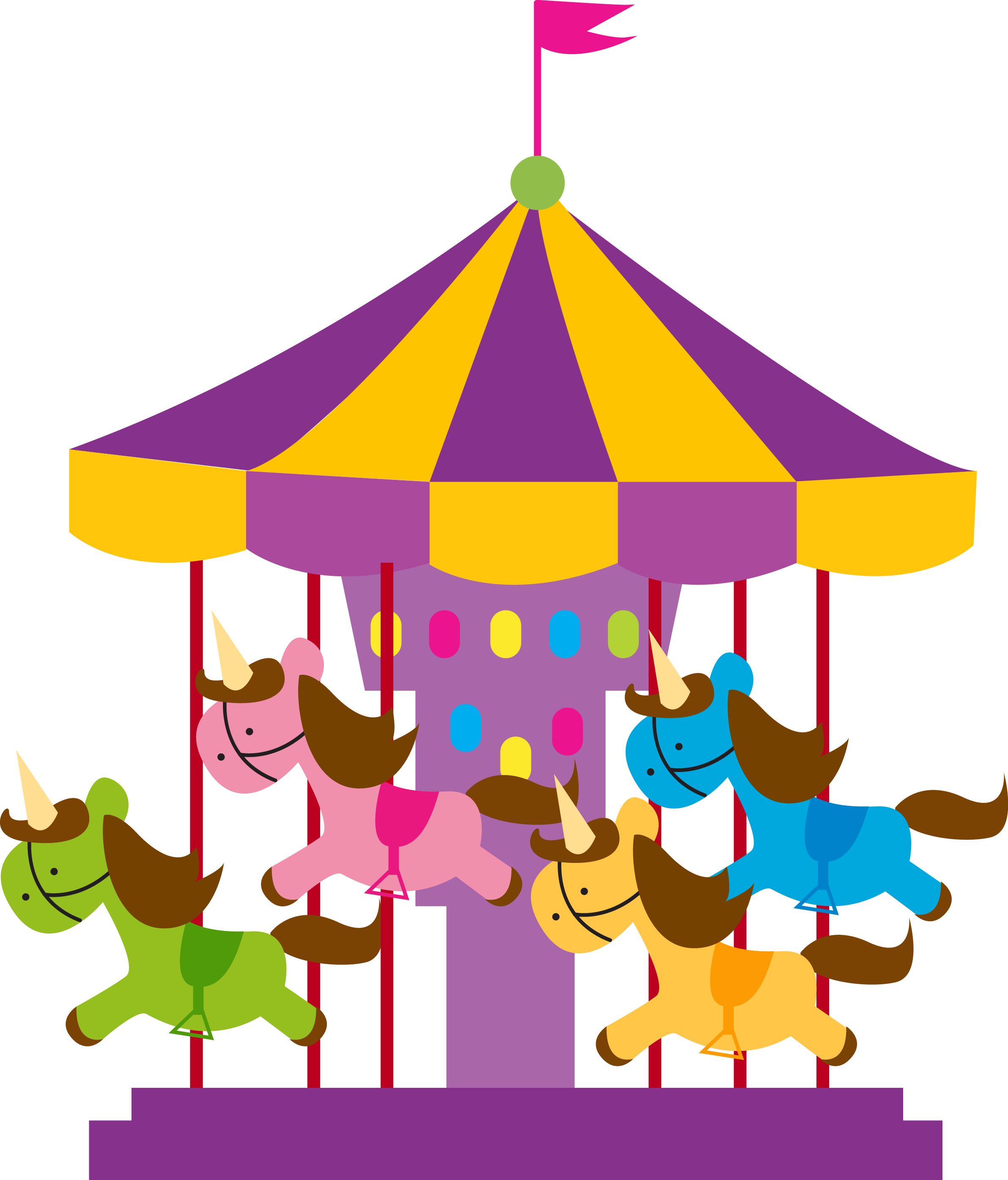Carousel PNG Pic Background
