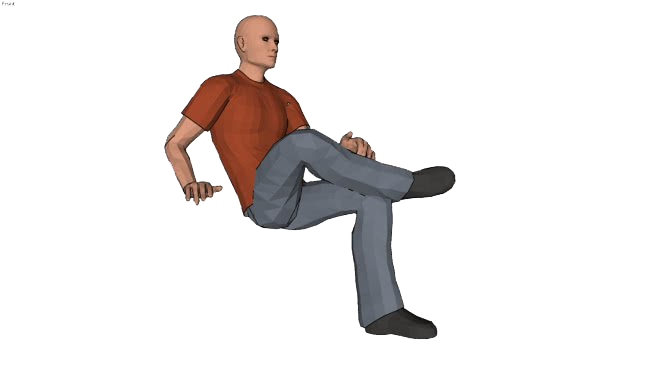 Casual Sitting Man Transparent Free PNG | PNG Play