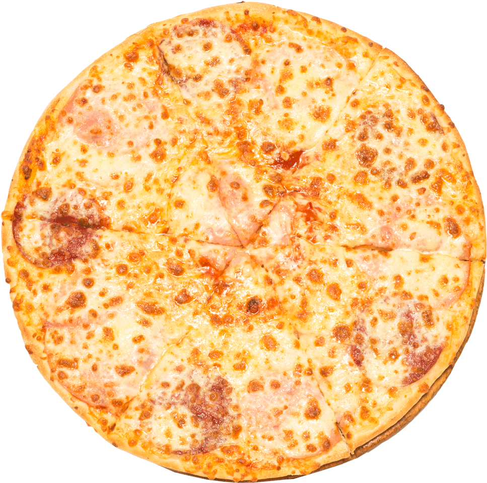 Pizza keju latar belakang transparan