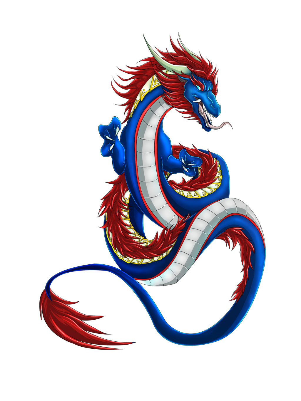 Chinese Dragón Sin Fondo