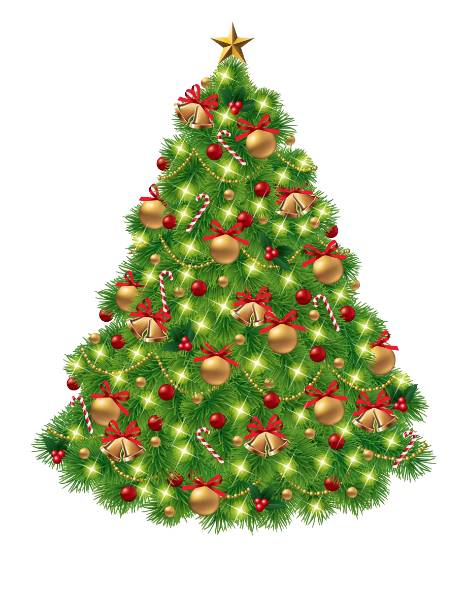 Christmas Fir-Tree PNG Clipart Background