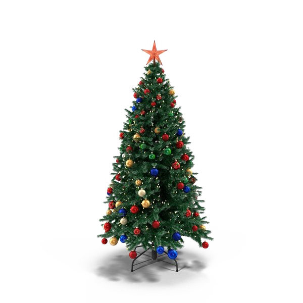 Christmas Fir-Tree Transparent Background