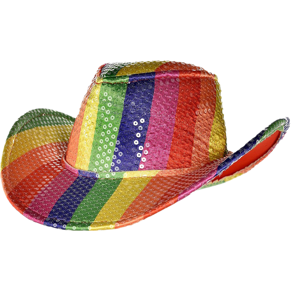 Cowboy Arquivo Transparente de chapéu