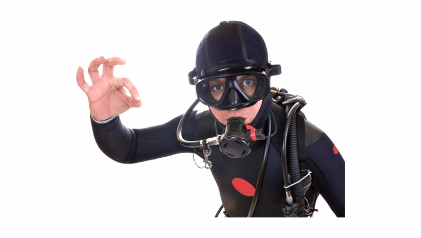 Diver Фон PNG Image
