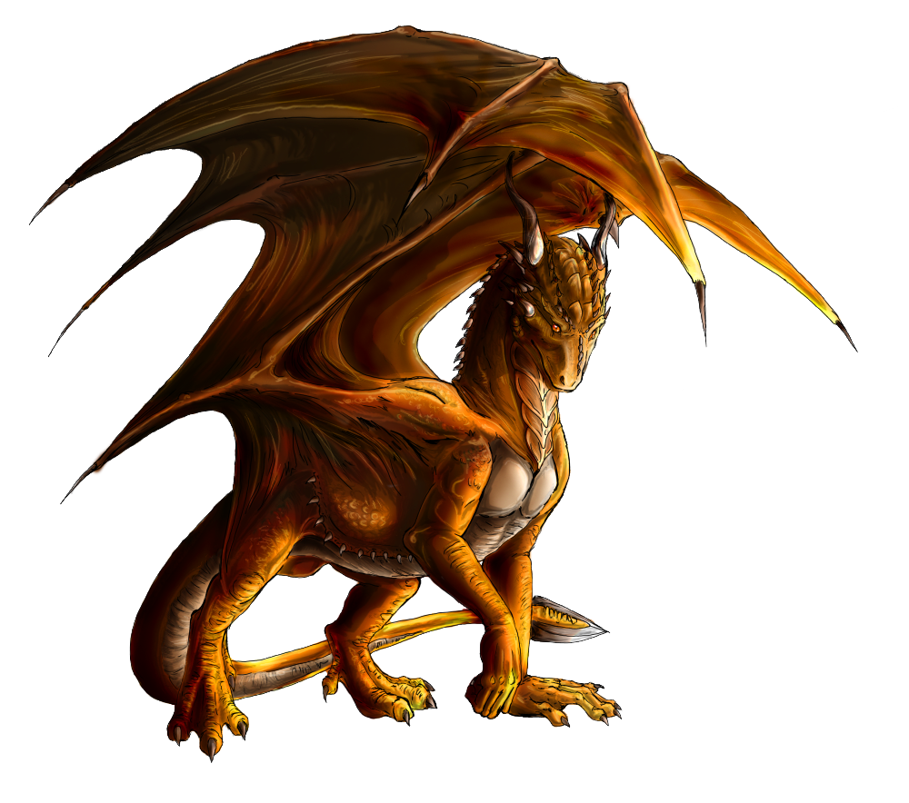 Draak PNG pic achtergrond