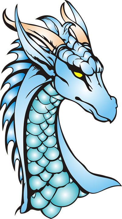 Immagine trasparente del drago