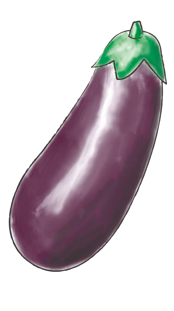 Eggplant Transparent Free PNG