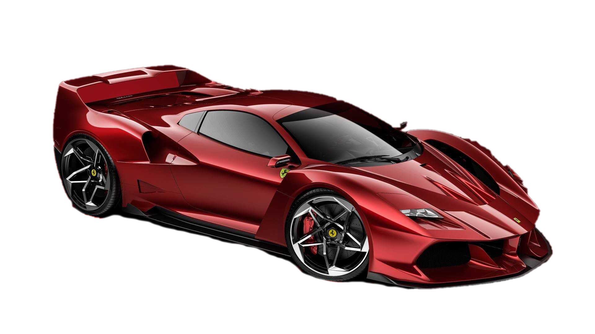 Ferrari Transparent Background