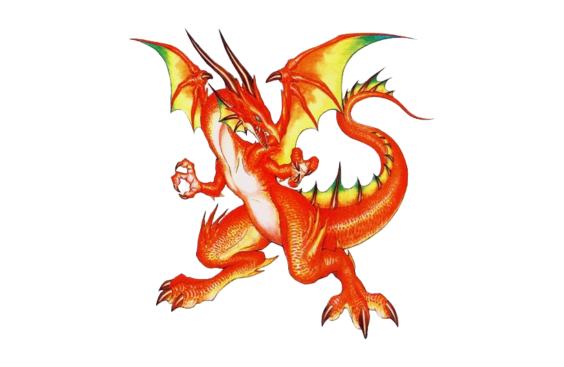 Fire Dragon PNG Clipart Background