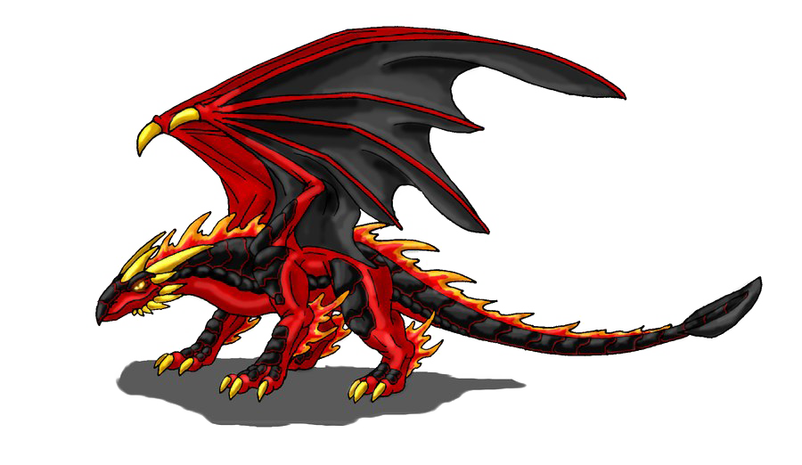 Fire Дракон прозрачный бесплатный PNG