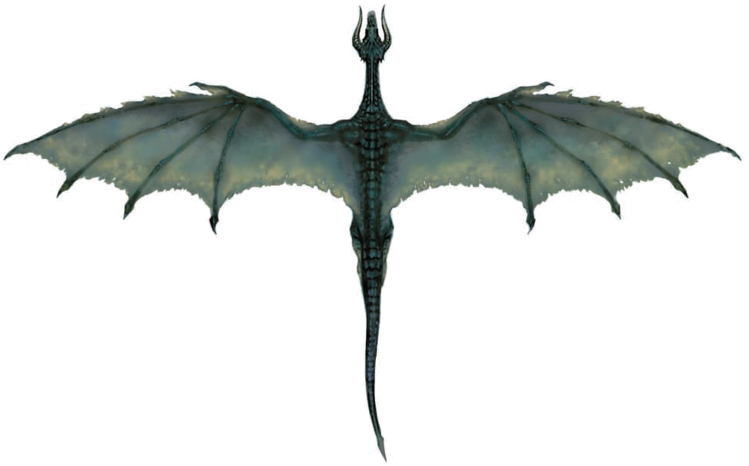 Flying Dragon Фон PNG Image