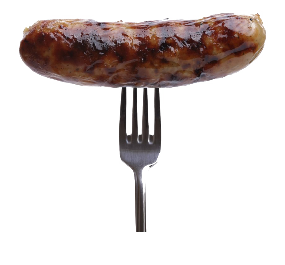 Fork Sausage PNG Clipart Background
