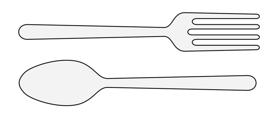 Fork Spoon PNG Clipart Background