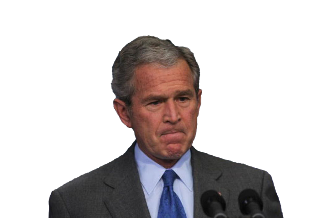 George Bush Background PNG Image