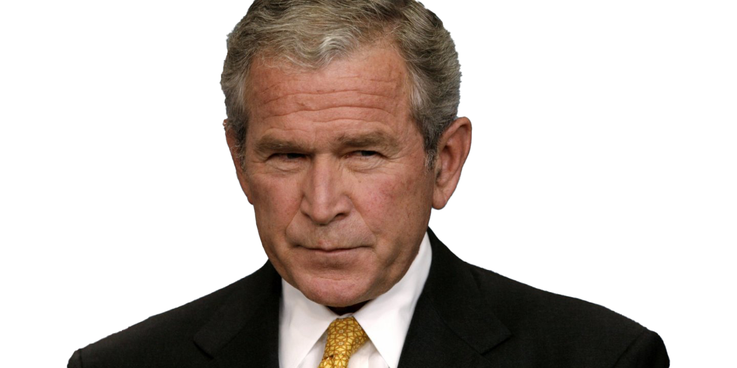 George Bush PNG Qualité HD
