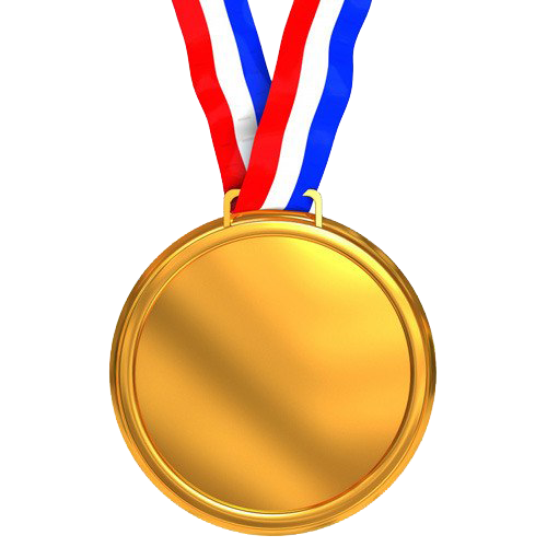 Gold Medal PNG Pic Background