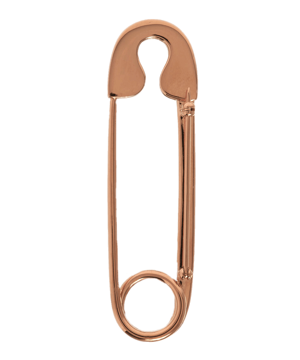 Gold Safety Pin Transparent Background