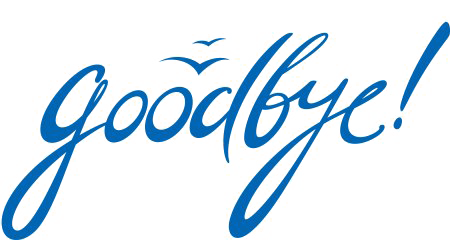 Goodye PNG Free Fichier Télécharger