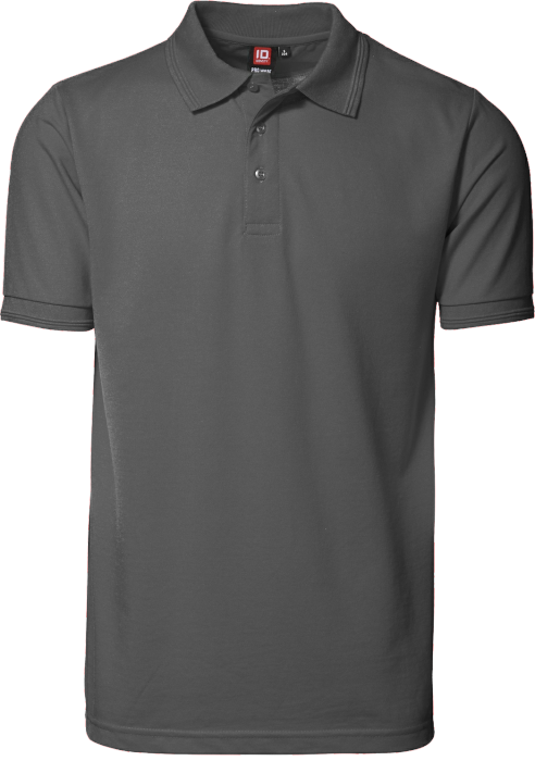 Grey Polo Shirt PNG Clipart Background