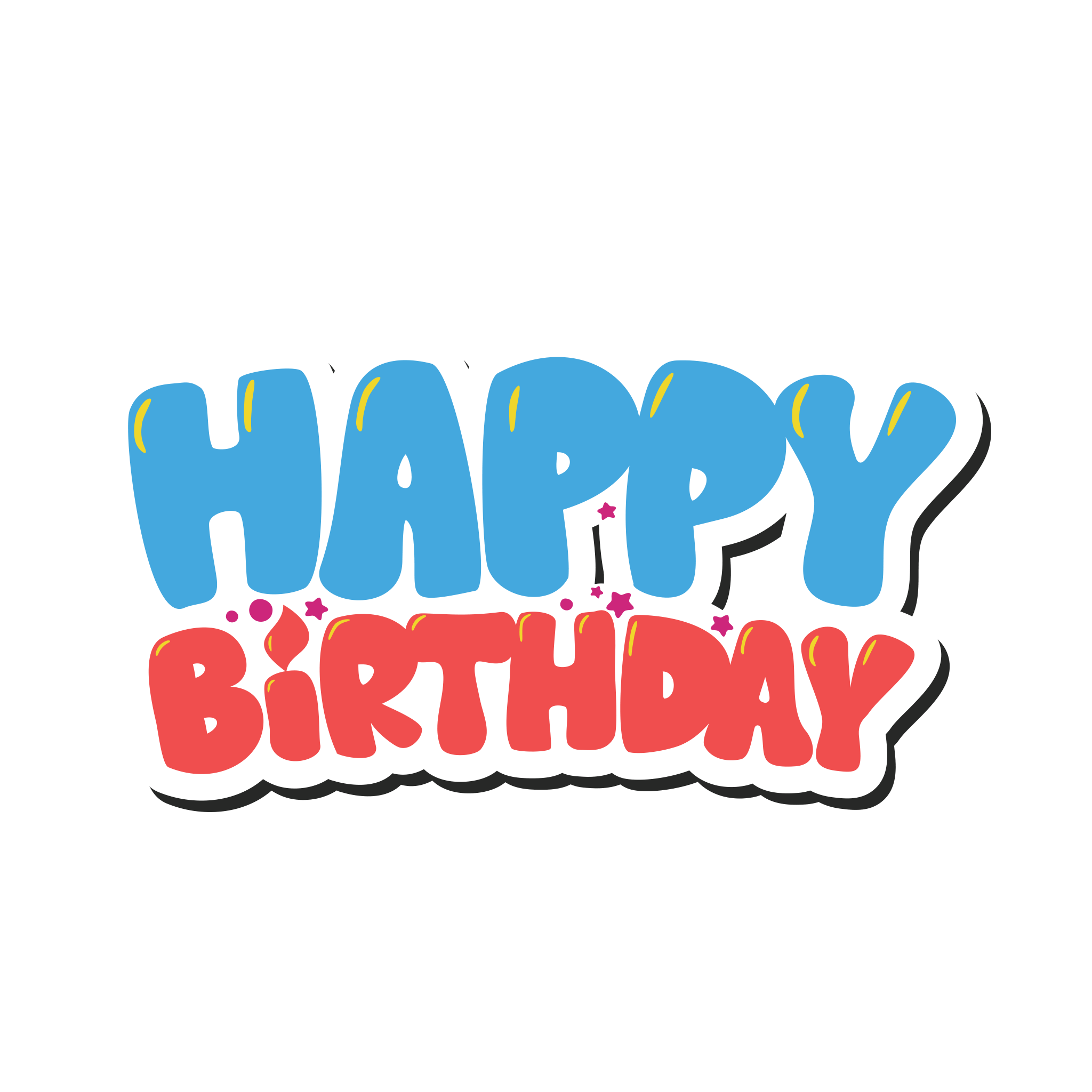 Happy Birthday PNG Images Transparent Background | PNG Play