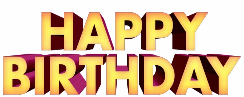 Happy Birthday PNG HD Quality